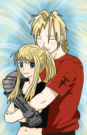 Ed and Winry Print